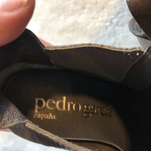 Pedro Garcia Justine Ankle Boot 36.5/6.5 Ash Brown - Picture 6 of 8